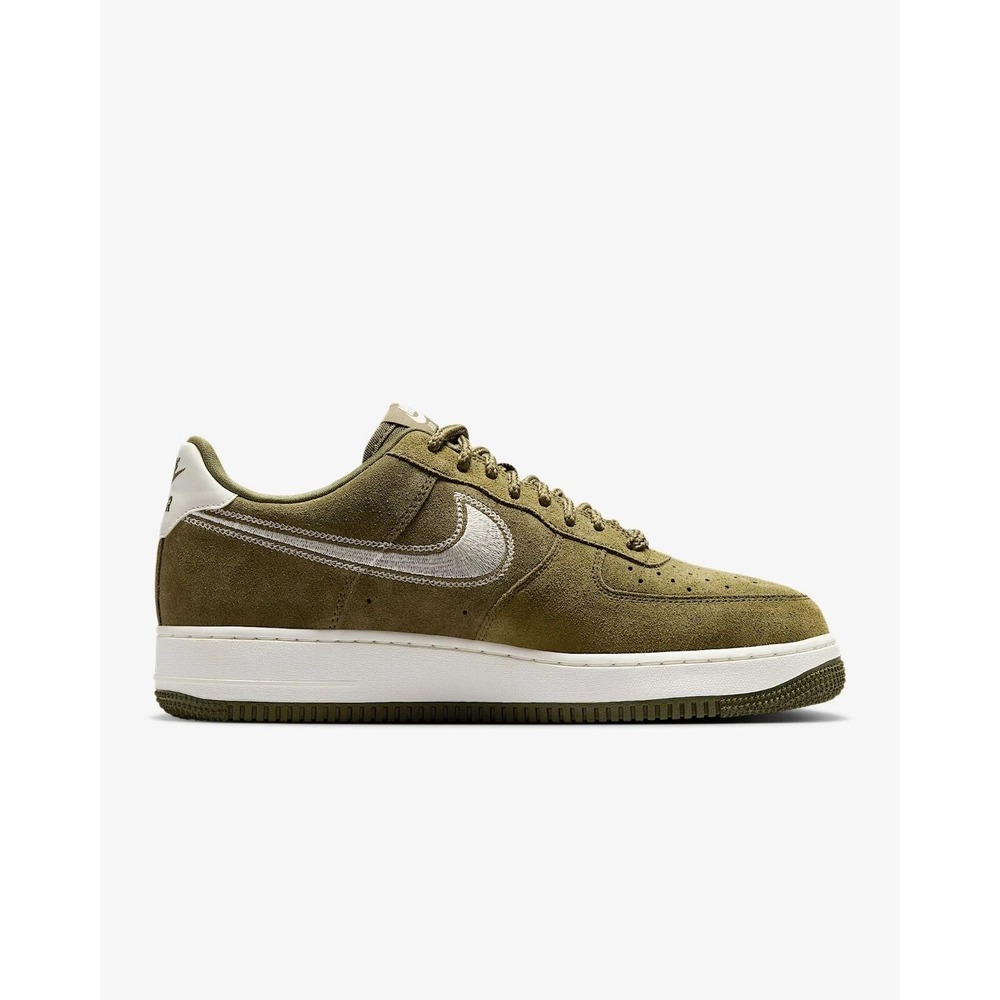 Size 10 - [NEW] Men's Air Force 1 '07 LV8 Shoes 'Olive' HJ4465-201